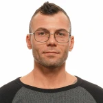 Montura de Gafas Hombre Omega OM5035-D-57008 Gris ø 57 mm