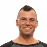 Montura de Gafas Hombre Omega OM5035-D-57028 Rosa ø 57 mm