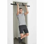 Barra de Dominadas Schildkröt Negro Metal Acero Hierro ABS TPE Foam EVA