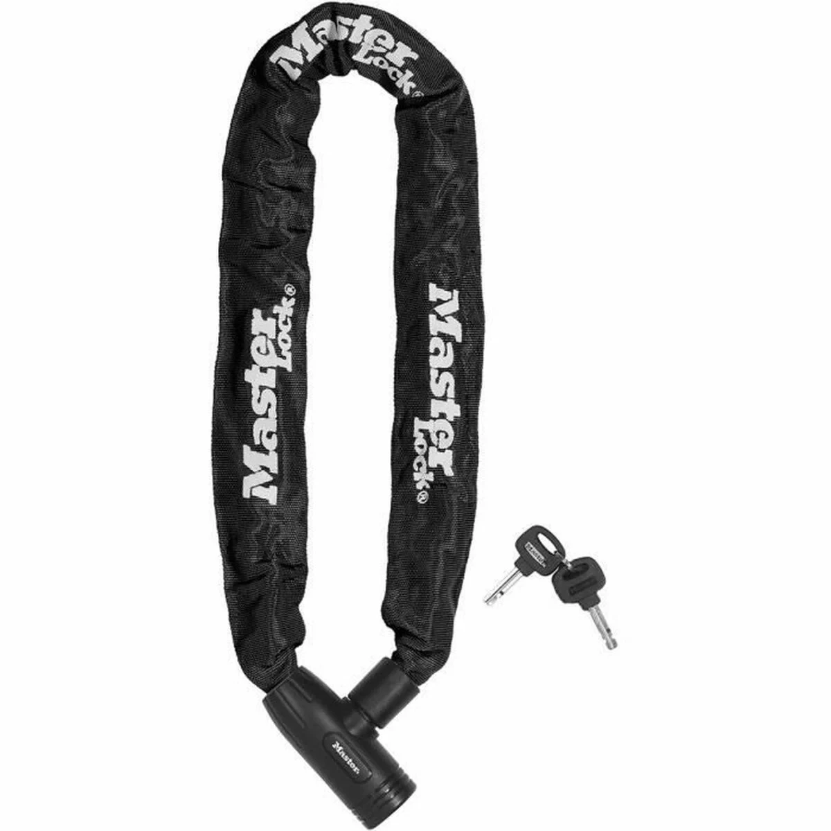 Candado de llave Master Lock Negro 90 cm