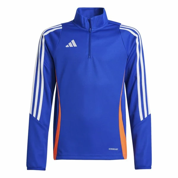 Sudadera sin Capucha Adidas Tiro24 Azul