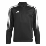 Sudadera sin Capucha Adidas Tiro 23 Club Negro