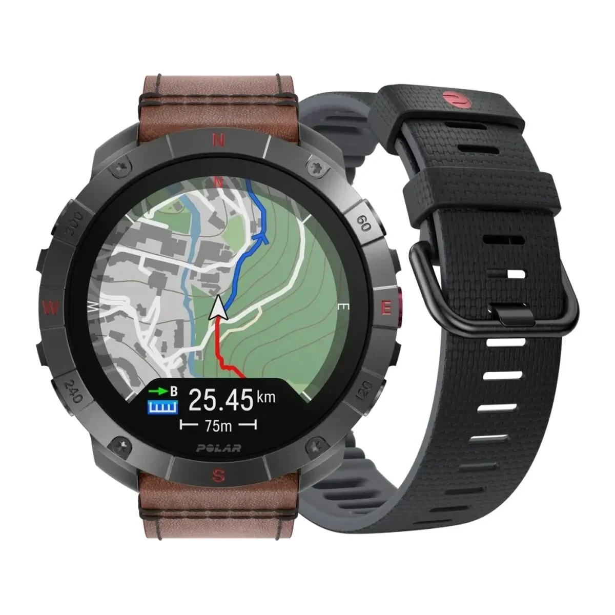 Smartwatch Polar GRIT X2 PRO Titanio 1,39"