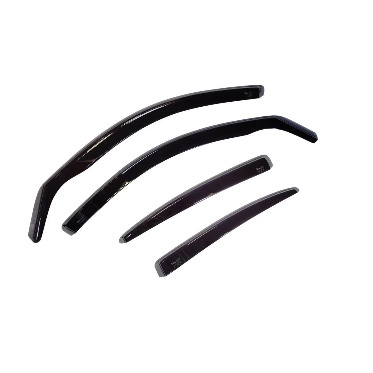 Deflector de viento HEKO HO17150 HONDA JAZZ III Trasero Delantero 4 Piezas