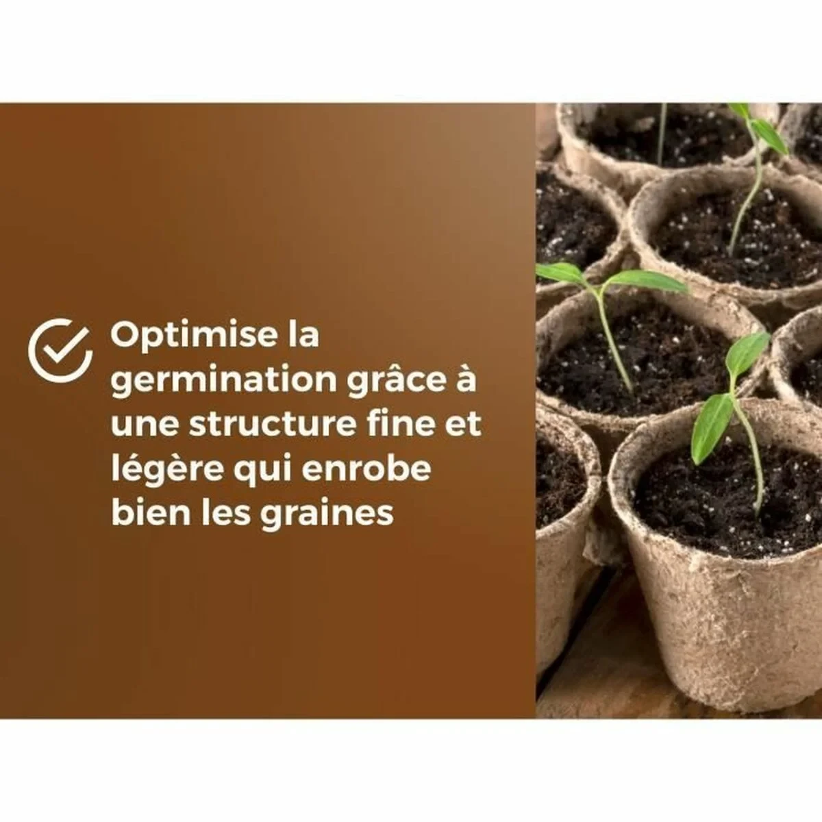 Tierra para macetas OR BRUN 6 L