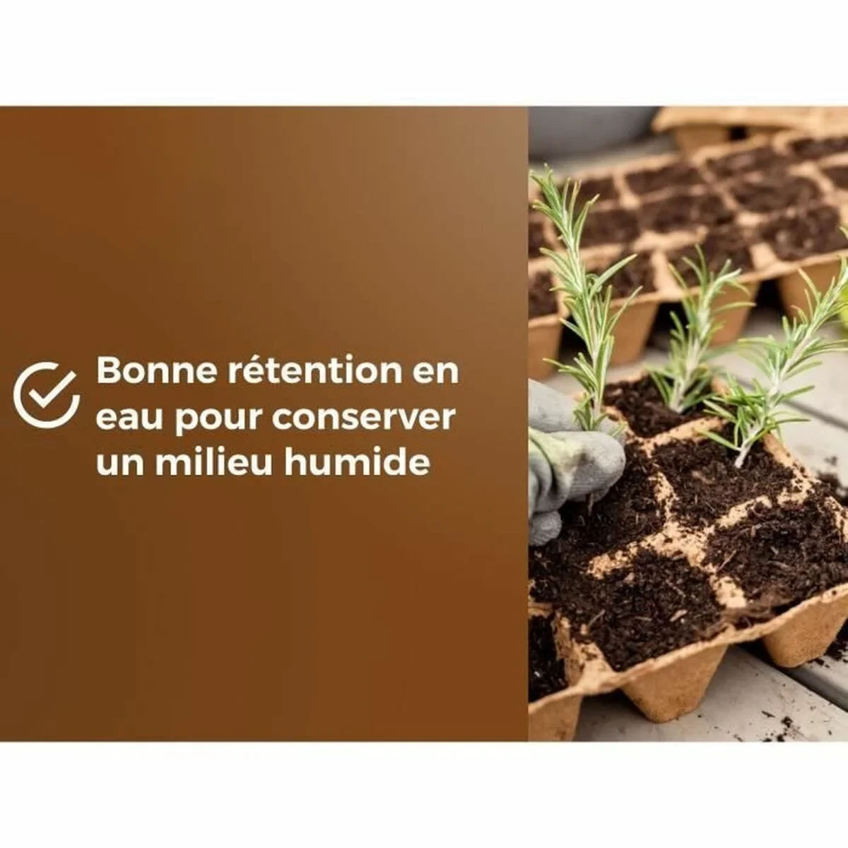 Tierra para macetas OR BRUN 6 L