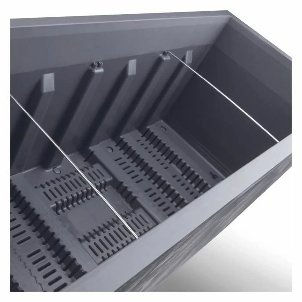 Jardinera Autorriego Deroma Gris 99 cm Plástico Rectangular