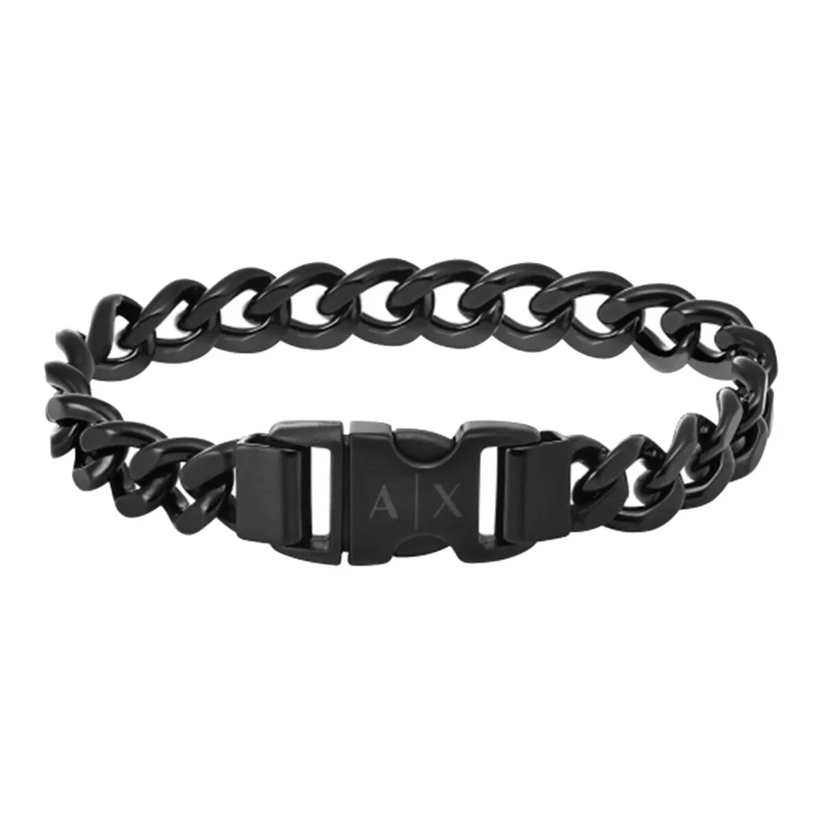 Pulsera Hombre Armani Exchange AXG0156001 Negro