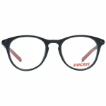 Montura de Gafas Hombre Ducati DA1002-50002 Negro Ø 50 mm