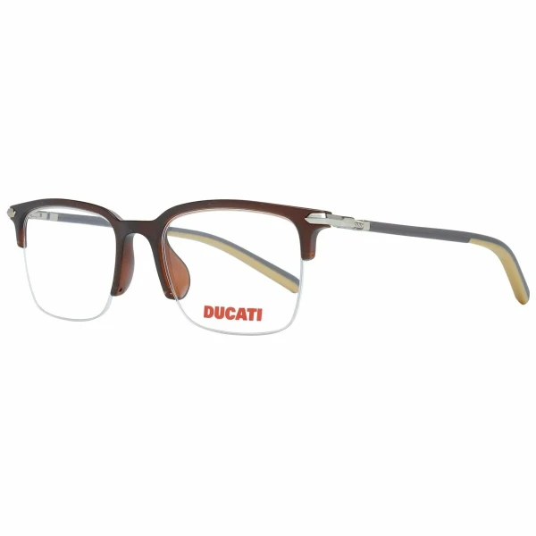 Montura de Gafas Hombre Ducati DA1003-52100 Marrón Ø 52 mm