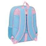 Mochila Escolar Lilo & Stitch Happy Azul cielo 33 x 42 x 14 cm