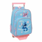 Mochila Escolar Lilo & Stitch Happy Azul cielo 26 x 11 x 67 cm 26 x 34 x 11 cm