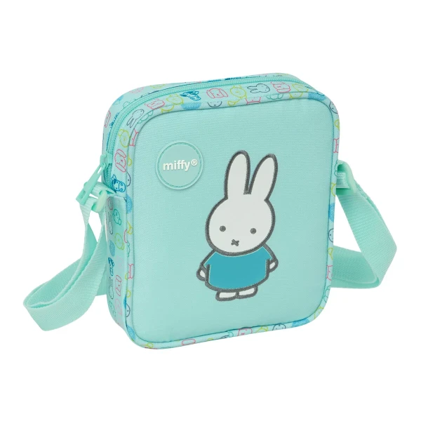 Bolso Bandolera Miffy Friends Azul 16 x 18 x 4 cm