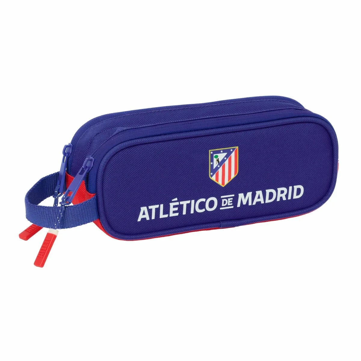 Portatodo Atlético Madrid Azul Blanco Rojo 21 x 8 x 6 cm