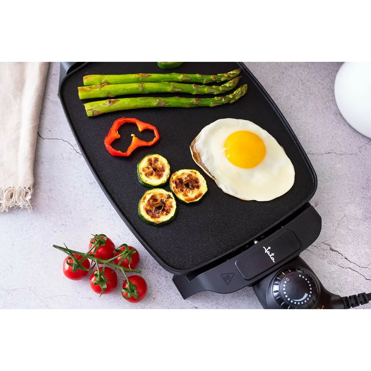 Asadora JATA Negro 1000 W