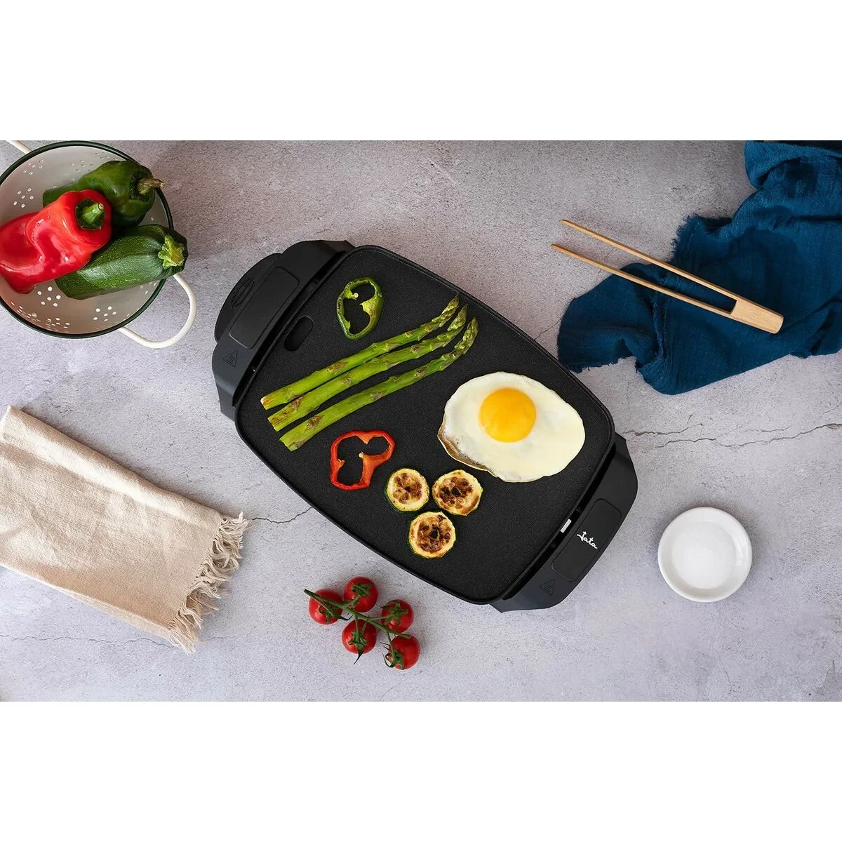 Asadora JATA Negro 1000 W