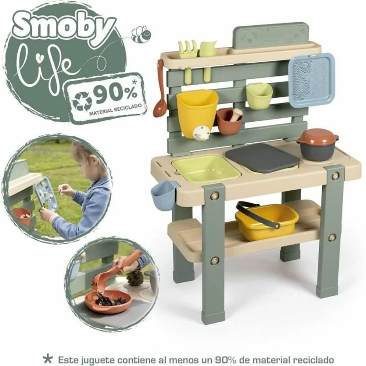 Cocina de Juguete Smoby Life - Mud Kitchen