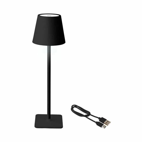 Lámpara de mesa Lumineo Negro