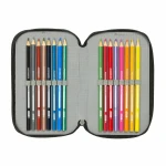 Portatodo Hot Wheels Multicolor 12,5 x 19,5 x 5,5 cm 37 Piezas