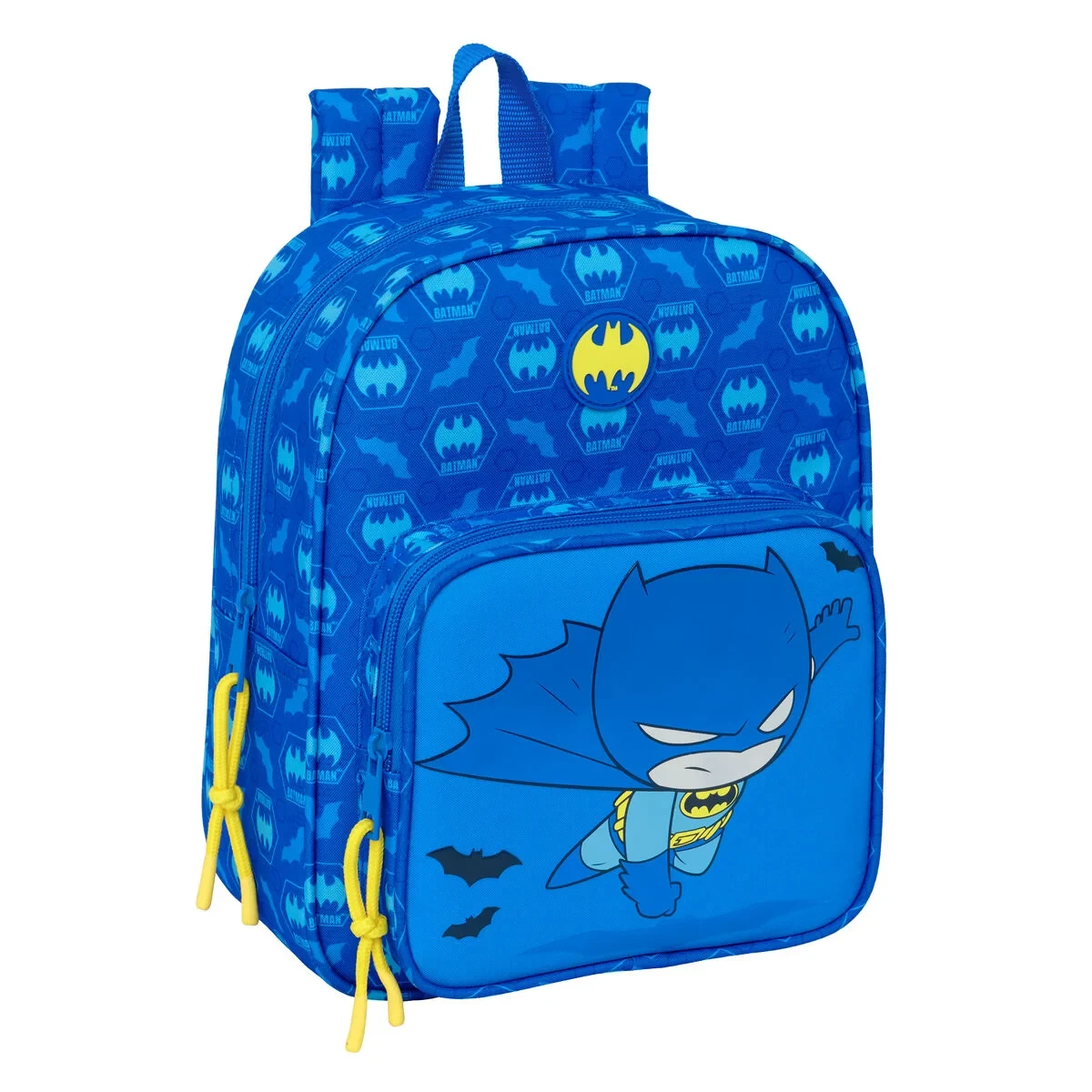 Mochila Escolar Batman Azul 22 x 27 x 10 cm