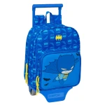 Mochila Escolar Batman Azul 22 x 27 x 10 cm