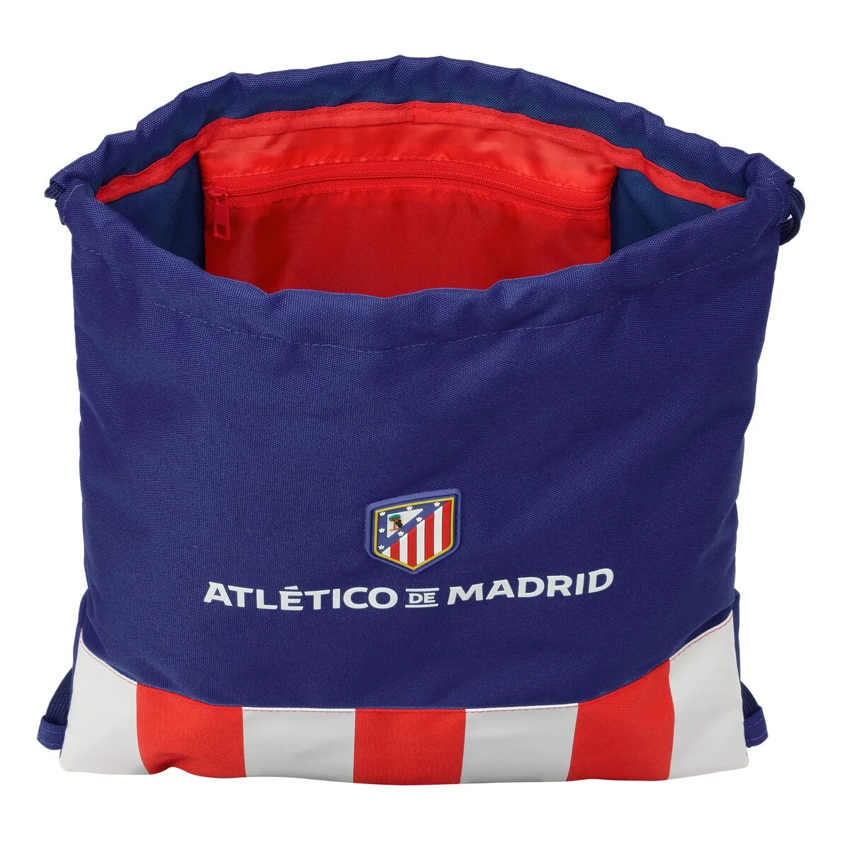 Bolsa Mochila con Cuerdas Atlético Madrid Azul Blanco Rojo 35 x 40 x 1 cm