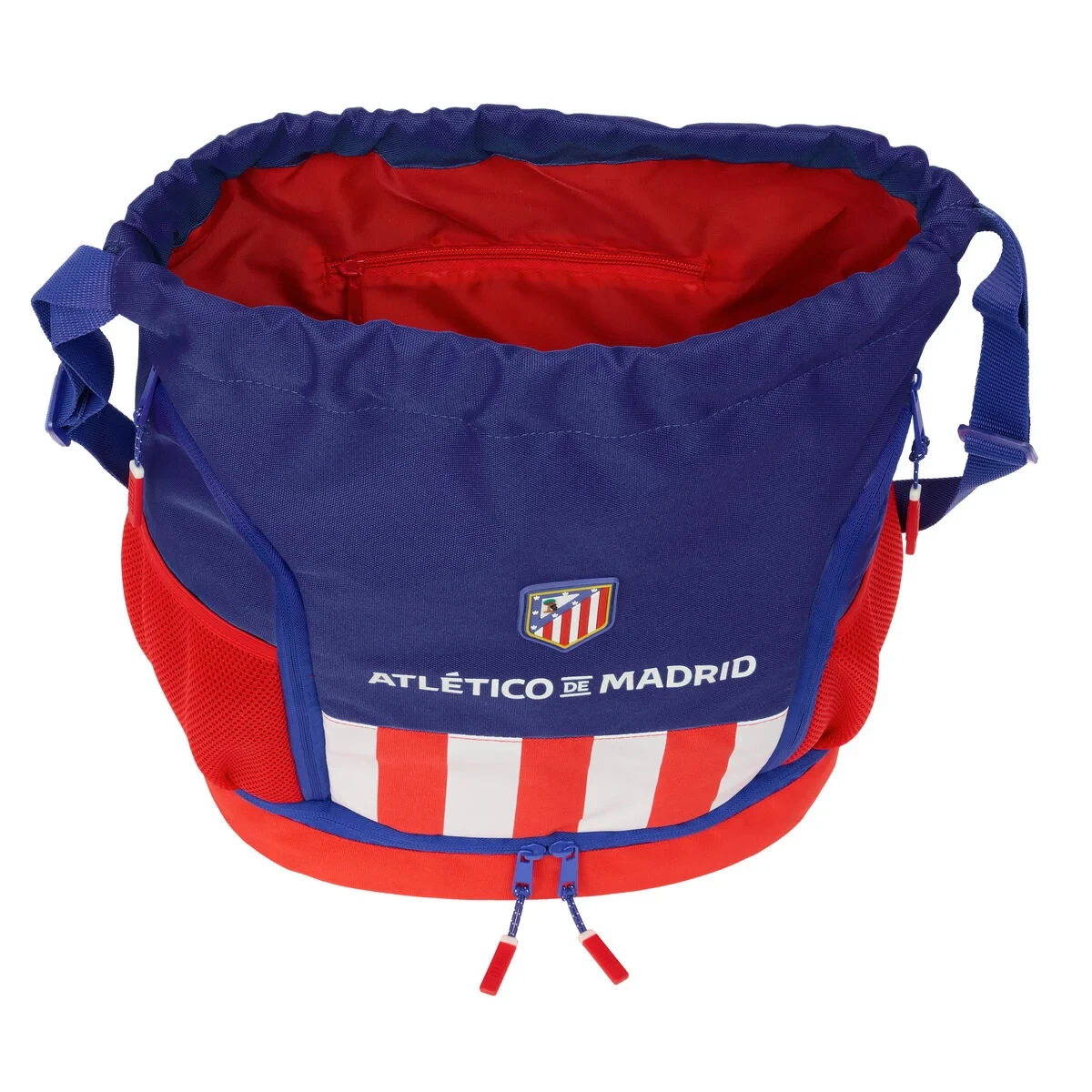 Bolsa Mochila con Cuerdas Atlético Madrid Azul Blanco Rojo 35 x 40 x 1 cm