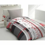 Juego de funda nórdica HOME LINGE PASSION Azul Blanco rouge 140 x 200 cm Cama de 140 2 Piezas