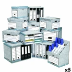Caja de Archivo Fellowes    Azul Blanco 5 Unidades (33,5 x 55,7 x 38,9 cm)
