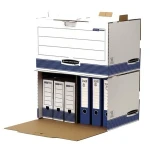 Caja de Archivo Fellowes    Azul Blanco 5 Unidades (33,5 x 55,7 x 38,9 cm)