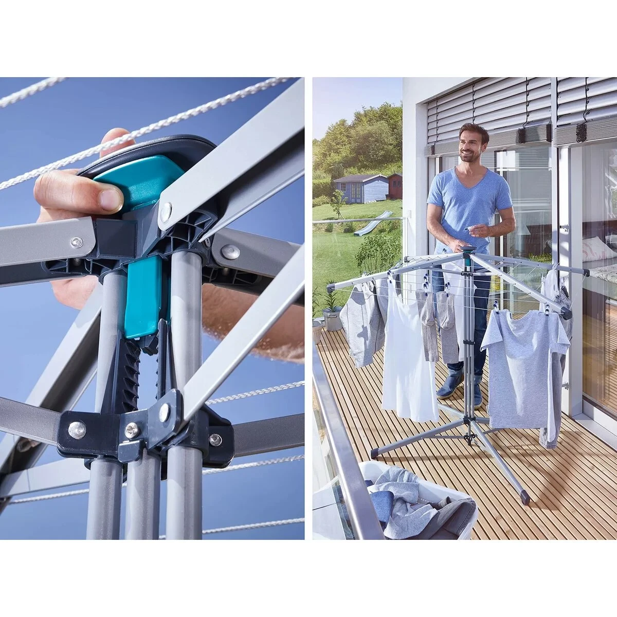 Tendedero Leifheit LinoPop-Up 82500 Metal 4 Kg