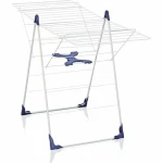 Tendedero Leifheit 81408 CLASSIC 200 Flex Acero Polipropileno Plástico Azul Blanco 20 m