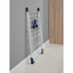 Tendedero Leifheit 81408 CLASSIC 200 Flex Acero Polipropileno Plástico Azul Blanco 20 m