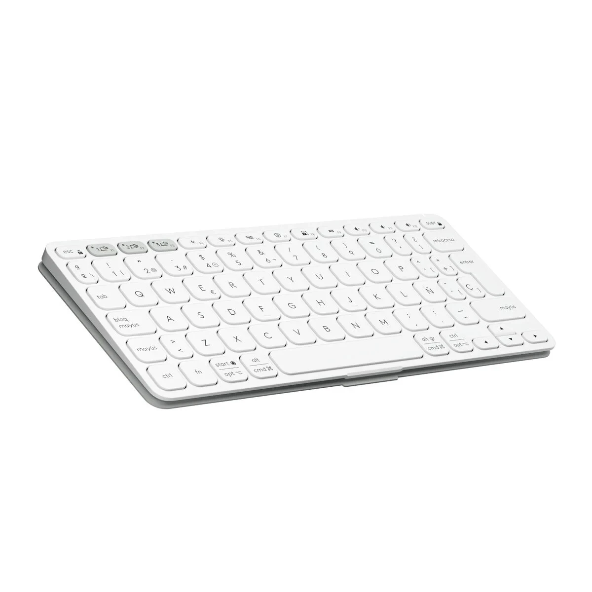 Teclado Logitech 920-012974 Blanco Gris QWERTY