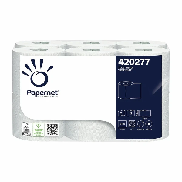 Papel Higiénico Papernet 420277 (12 Unidades)