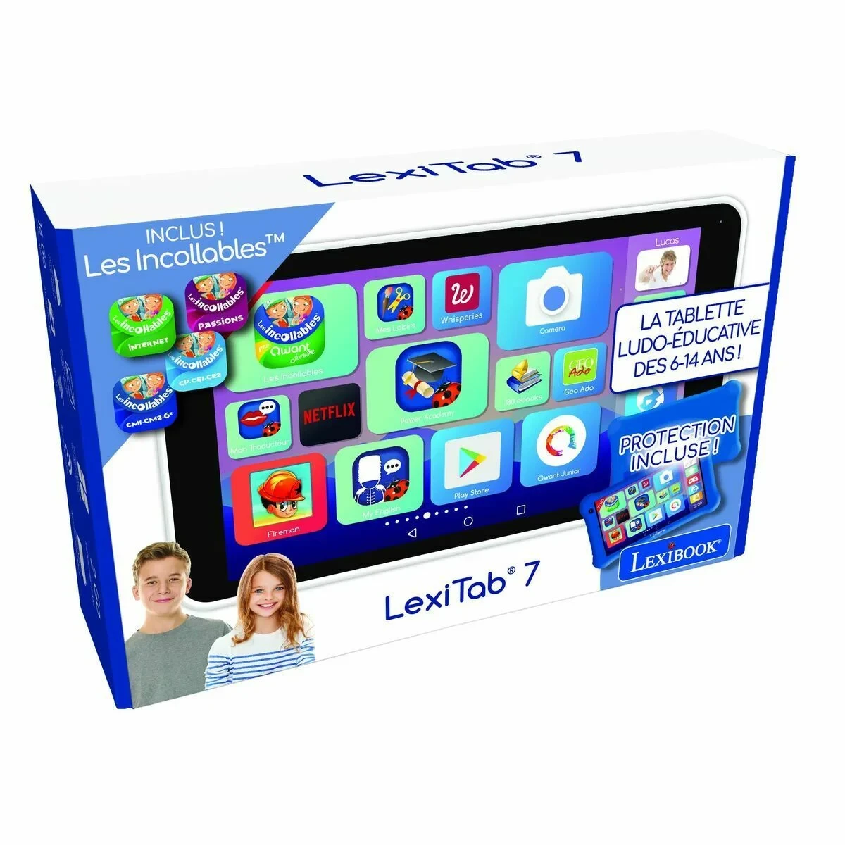 Tablet Interactiva Infantil Lexibook TL70FR Azul