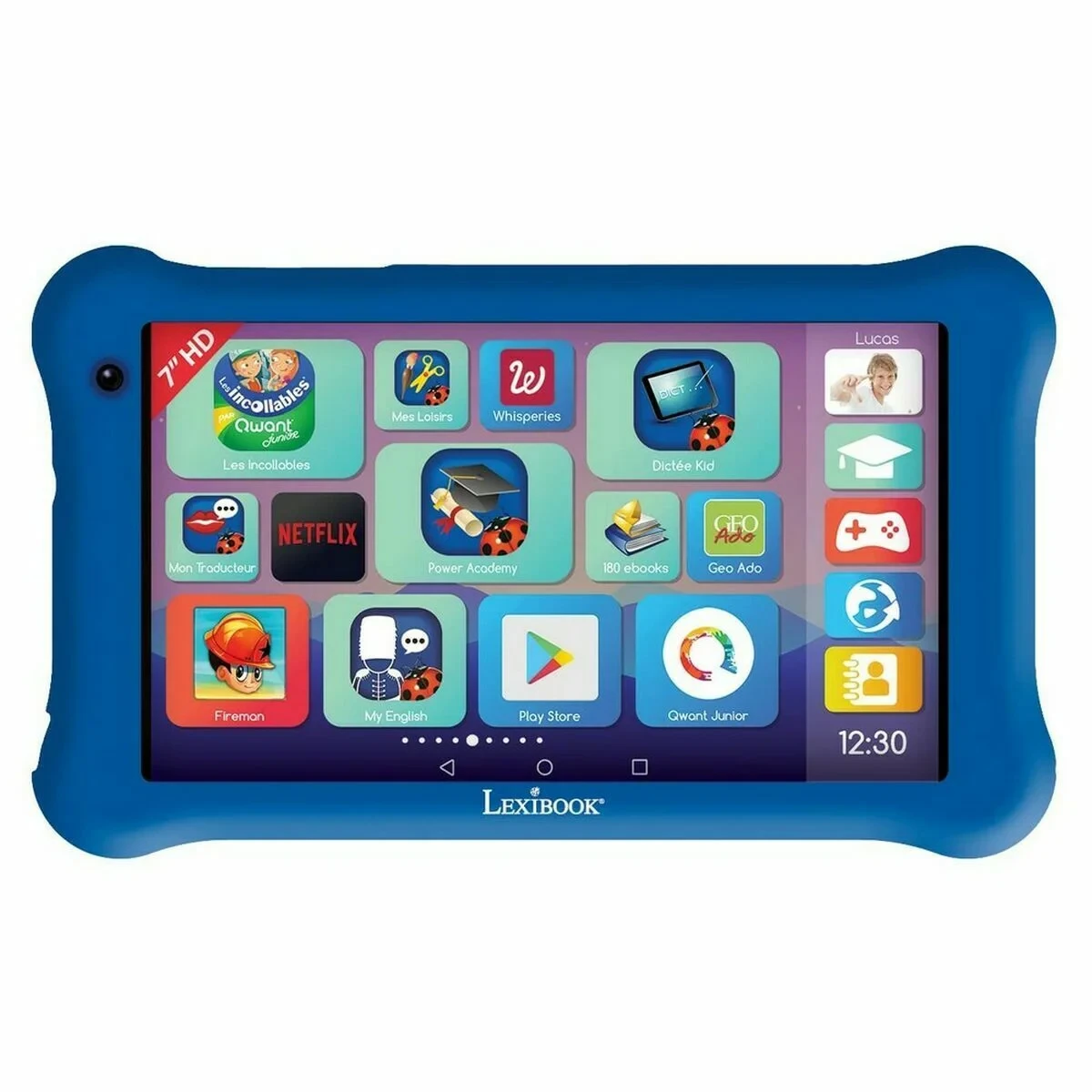 Tablet Interactiva Infantil Lexibook TL70FR Azul