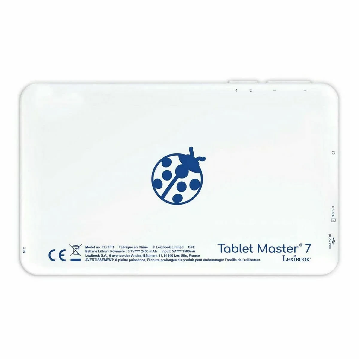 Tablet Interactiva Infantil Lexibook TL70FR Azul