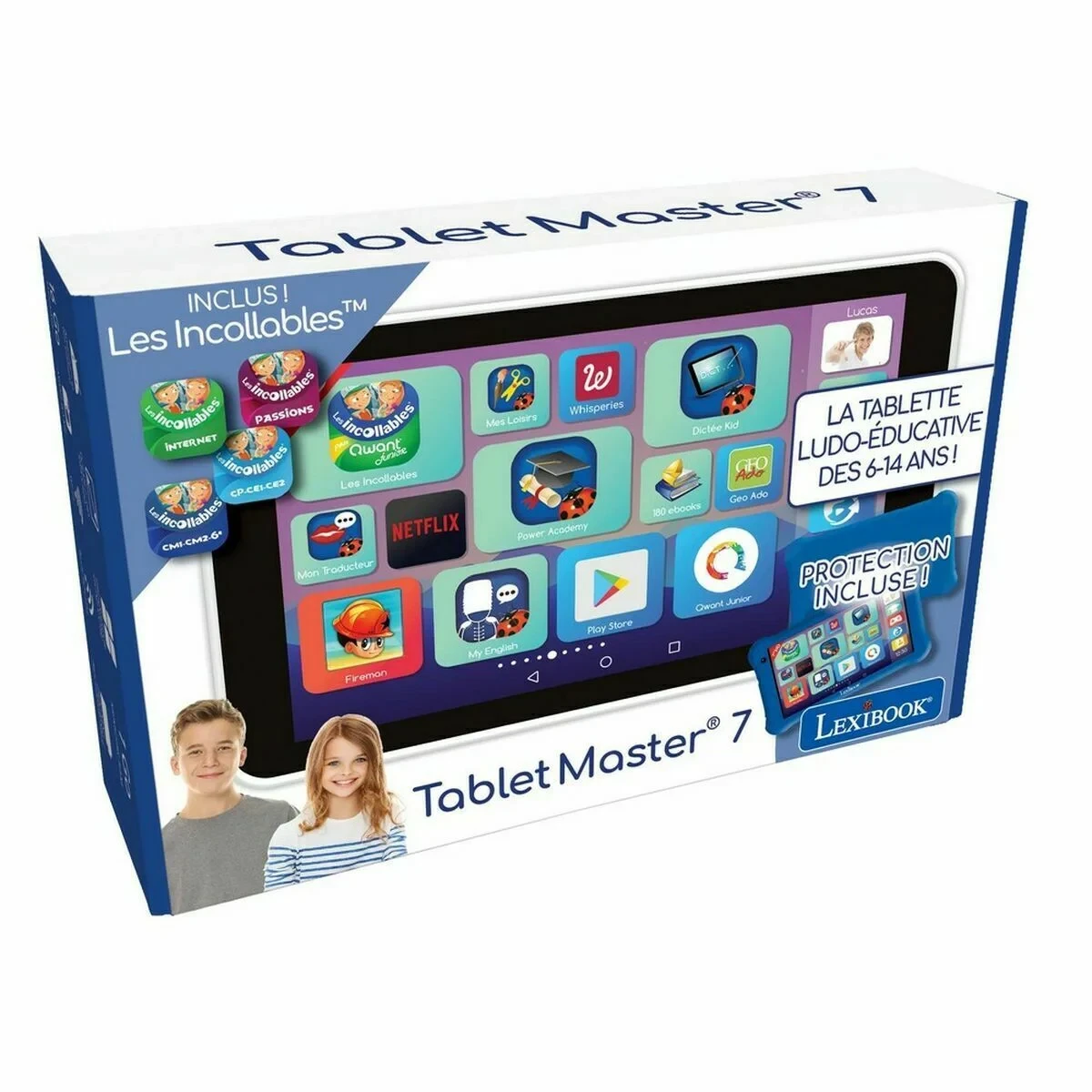 Tablet Interactiva Infantil Lexibook TL70FR Azul