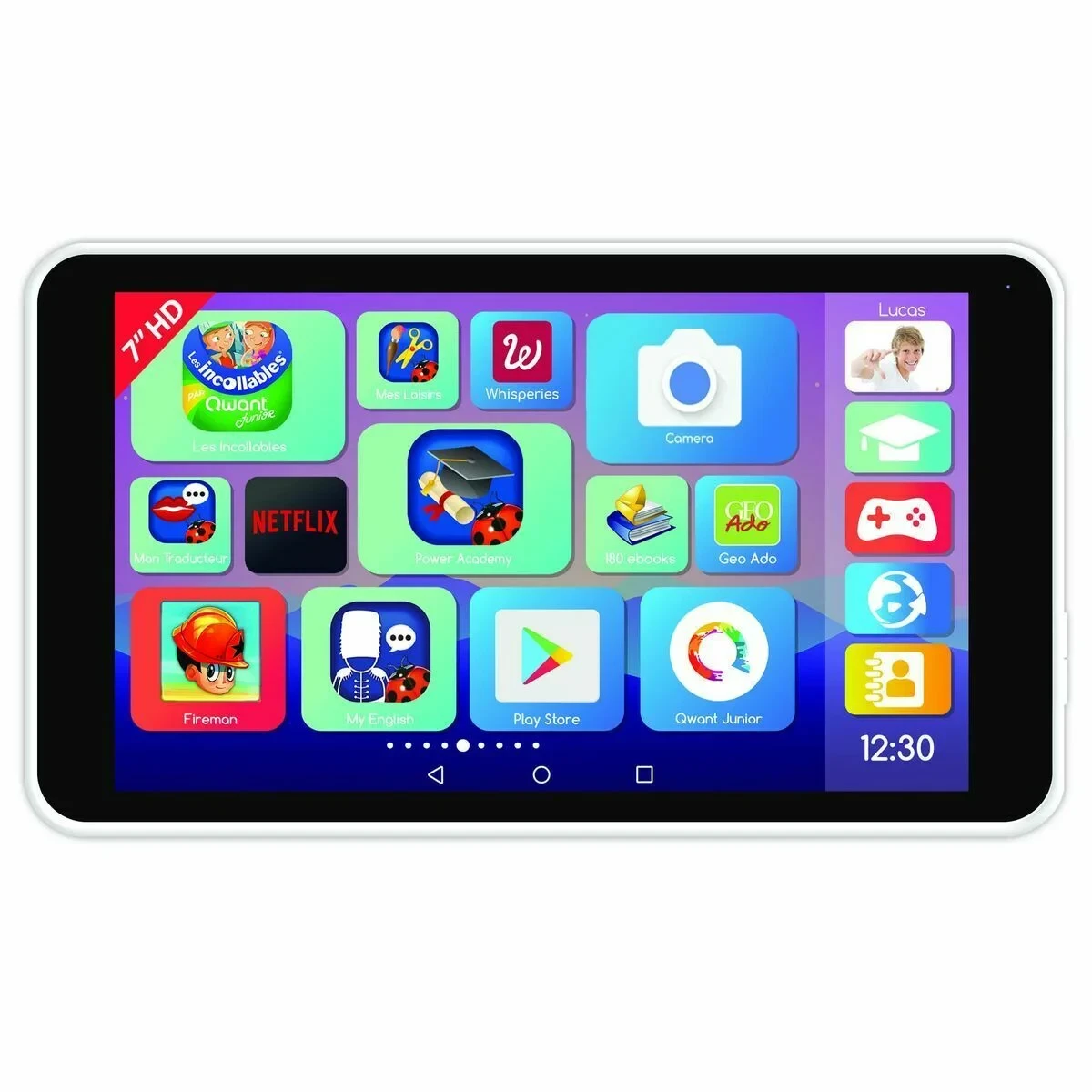 Tablet Interactiva Infantil Lexibook TL70FR Azul