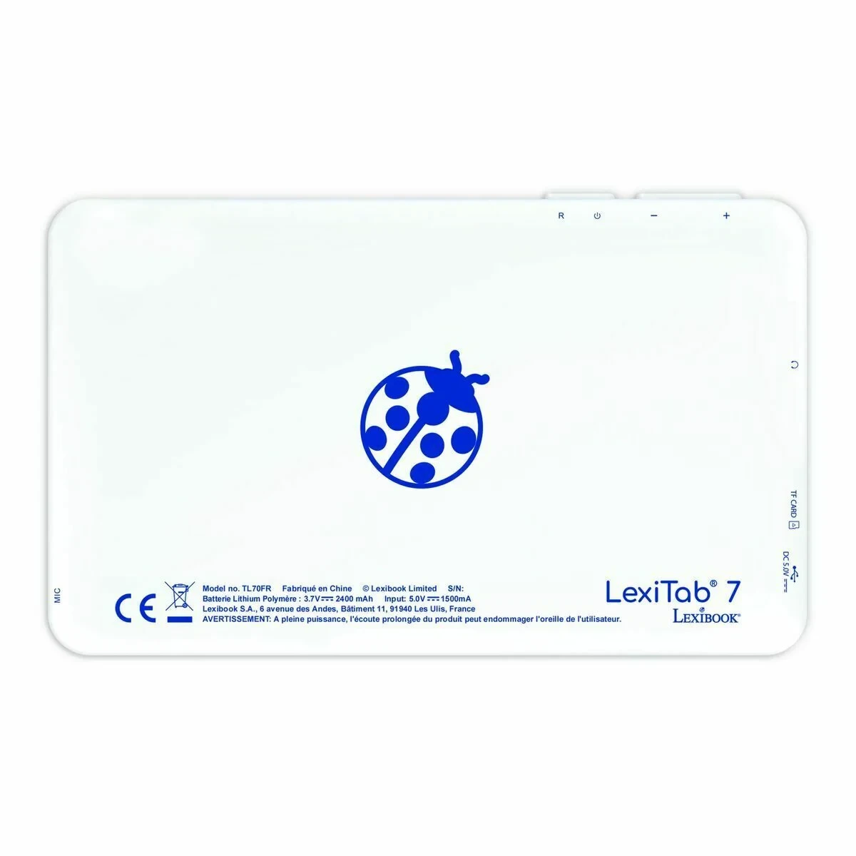 Tablet Interactiva Infantil Lexibook TL70FR Azul