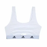 Sujetador Deportivo Adidas Active Comfort Cotton Blanco