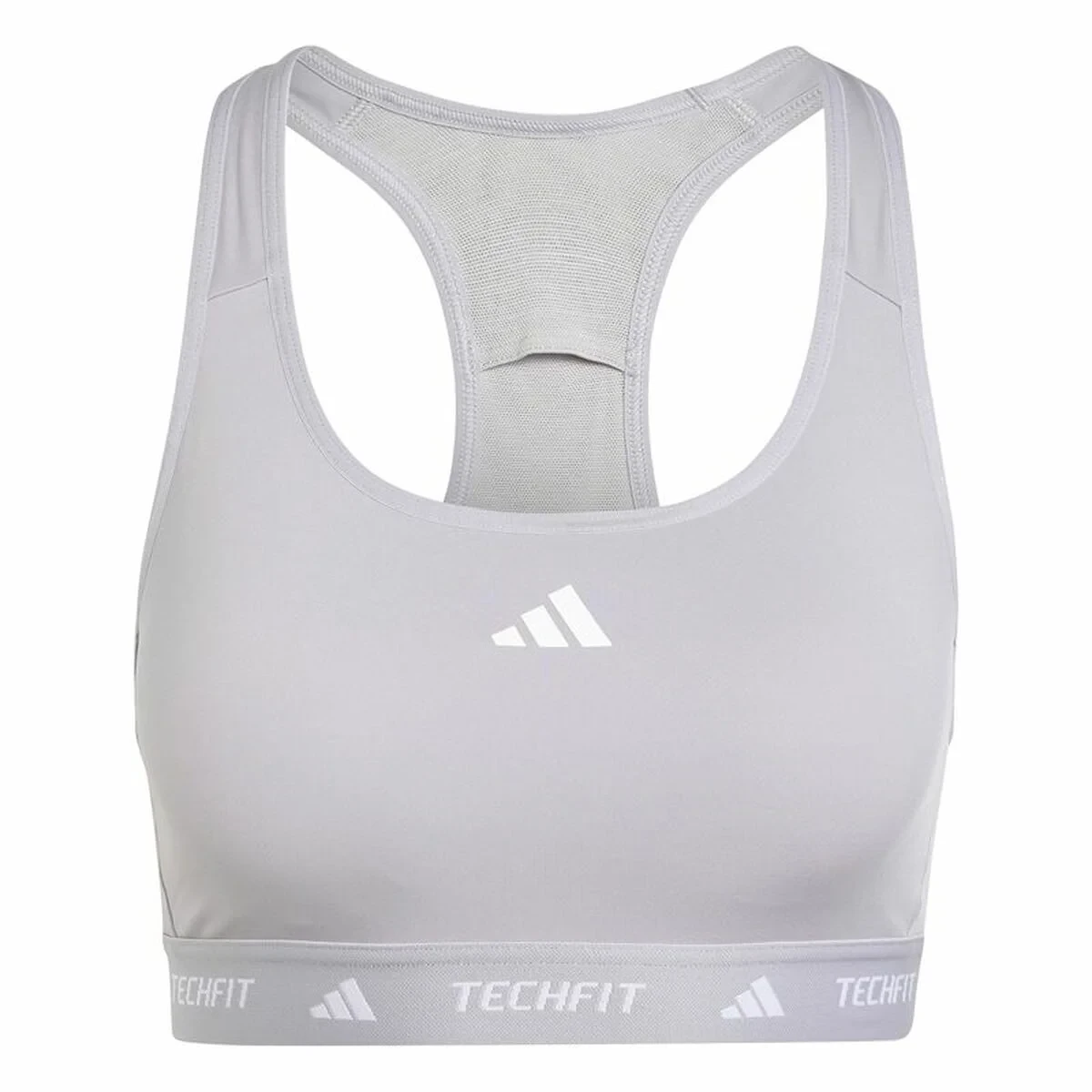 Sujetador Deportivo Adidas Techfit Gris