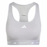 Sujetador Deportivo Adidas Techfit Gris