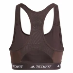 Sujetador Deportivo Adidas Techfit Medium Marrón