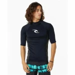 Camiseta de Baño Rip Curl Waves pf Negro Surf