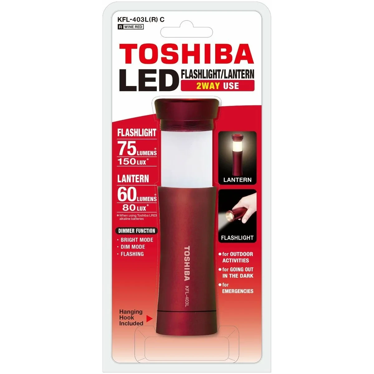 Linterna Toshiba 75 LM