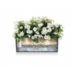 Maceta Lechuza Marrón Negro Polipropileno