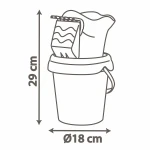 Regadera Smoby Spidey Bucket MM Garni Plástico