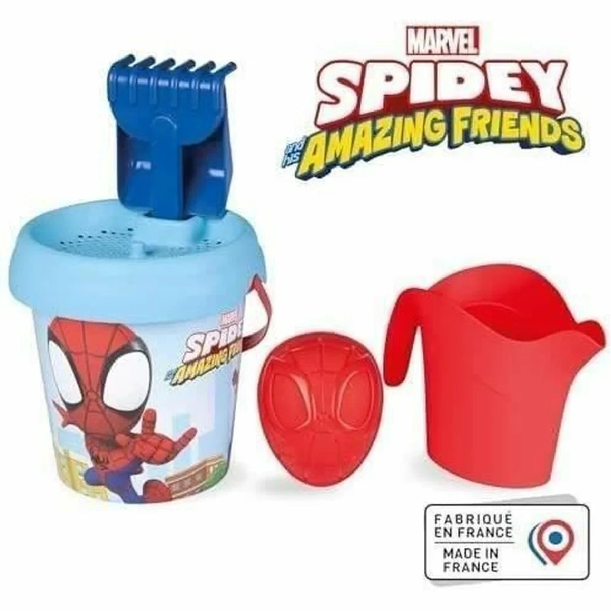 Regadera Smoby Spidey Bucket MM Garni Plástico